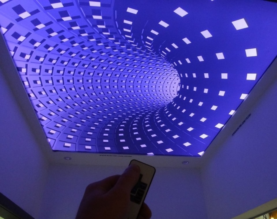 Заказать 3d натяжные потолки в г. Палассовка